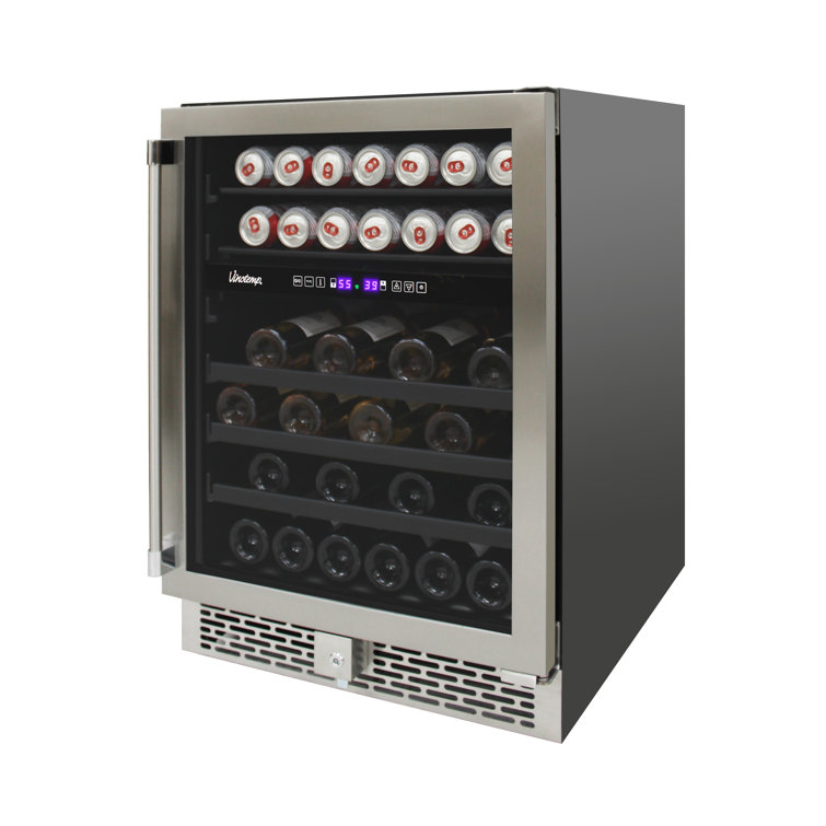 Vinotemp 24" Outdoor DualZone Wine and Beverage Cooler Wayfair